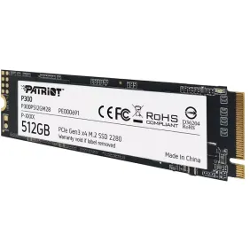 DISQUE DUR SSD M.2 2280 PCIE PATRIOT P300 512 GO