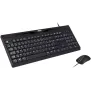 ENSEMBLE CLAVIER & SOURIS ADVANCE FILAIRE CLS-197U NOIR