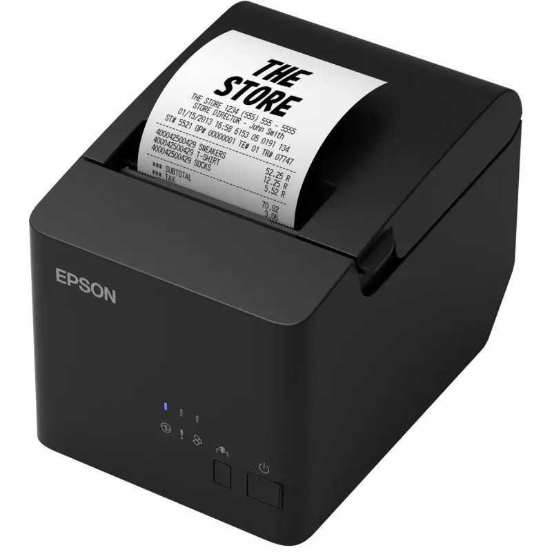 IMPRIMANTE DE TICKET THERMIQUE EPSON TM-T20X (051) USB / NOIR