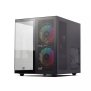 BOÎTIER GAMER REDRAGON PAGOS 2 GC-580 M-ATX 3 FAN ARGB NOIR