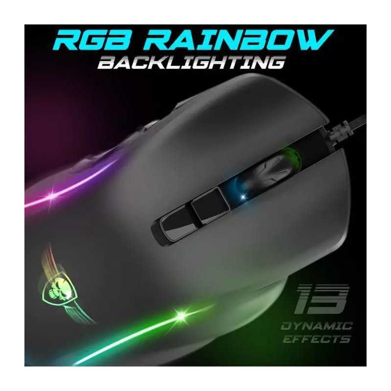 SOURIS GAMER FILAIRE SPIRIT OF GAMER ELITE M30 RGB - NOIR