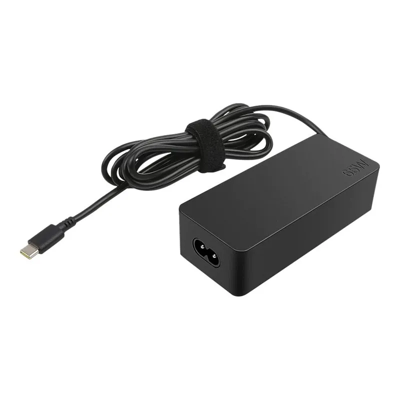 CHARGEUR POUR PC PORTABLE LENOVO 65W STANDARD AC ADAPTER (USB TYPE
