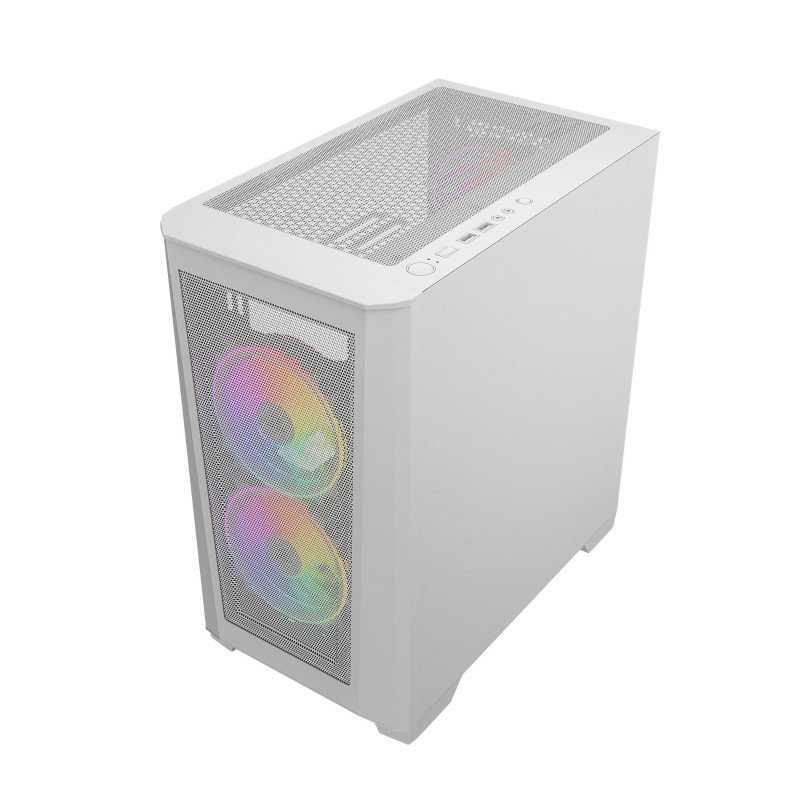 Boîtier Gamer REDRAGON PAKTIS 2B GC-560 M-ATX / 3 FAN ARGB / Blanc