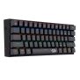 CLAVIER MECANIQUE GAMER REDRAGON LAKSHMI K606 RETROECLAIRE RGB / RED SWITCH