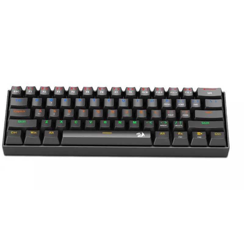 CLAVIER MECANIQUE GAMER REDRAGON LAKSHMI K606 RETROECLAIRE RGB / RED SWITCH