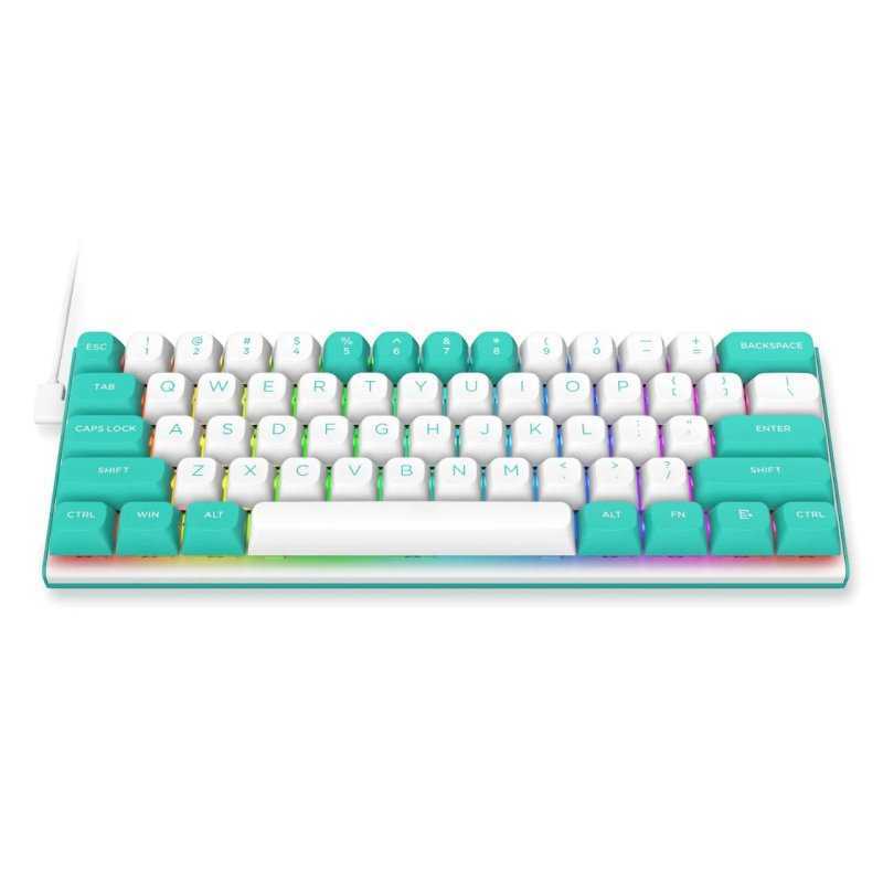 CLAVIER GAMER MECANIQUE REDRAGON FIDD K683WB-RGB BLANC