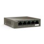 SWITCH DE BUREAU TENDA TEF1105P-4-63W - 5 PORTS 10/100 MBPS AVEC POE 4 PORTS