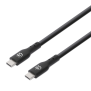 CABLE USB-C VERS USB-C MANHATTAN 2 M HAUT DEBIT - NOIR