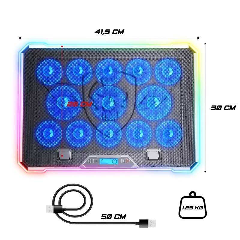 SUPPORT DE REFROIDISSEMENT RGB SPIRIT OF GAMER AIRBLADE 1300 RGB
