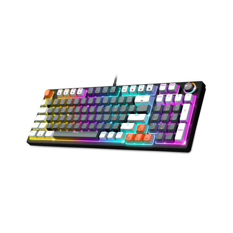 CLAVIER GAMER MECANIQUE SPIRIT OF GAMER XPERT DARK CLA-XK350GR - BROWN SWITCH