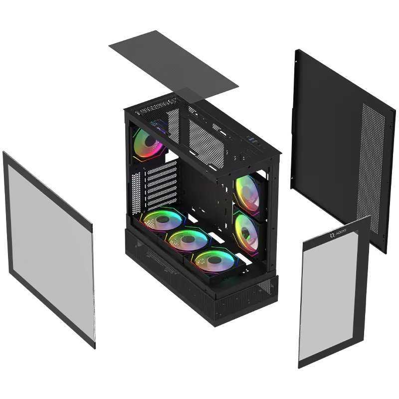 BOÎTIER PC GAMER AQIRYS ANTLIA BLACK
