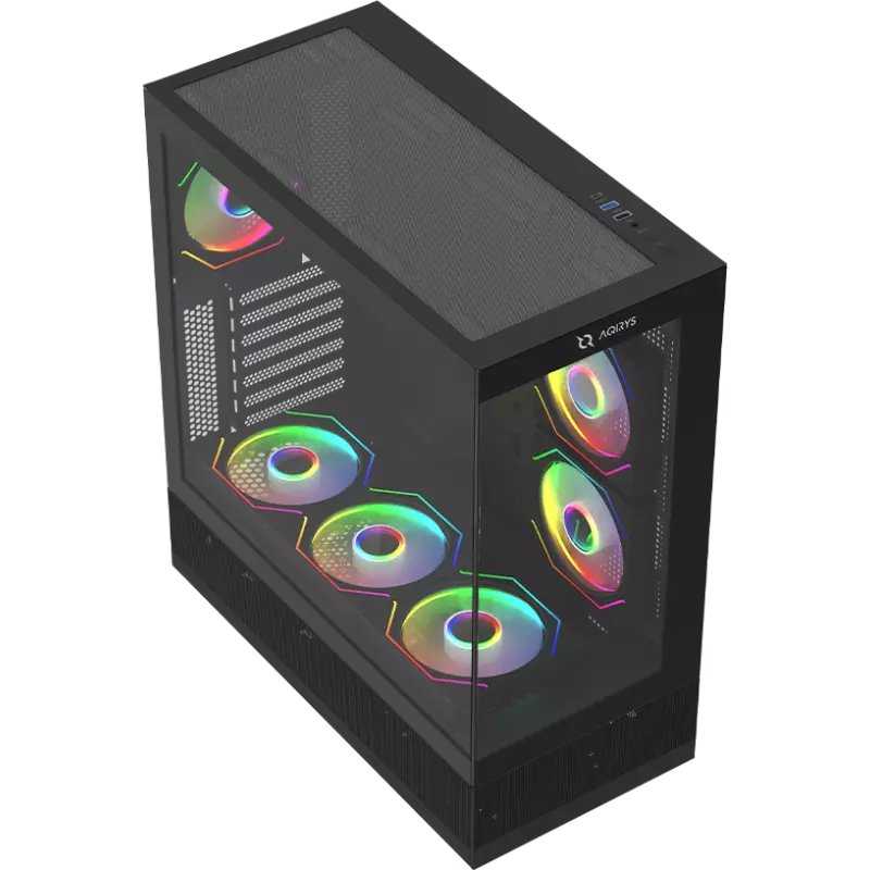 BOÎTIER PC GAMER AQIRYS ANTLIA BLACK