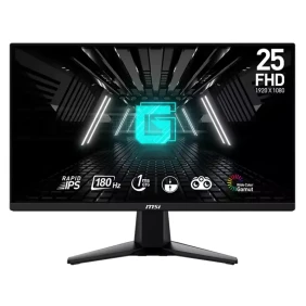 ECRAN GAMING MSI G255F 24,5” FHD FLAT 180 HZ – NOIR
