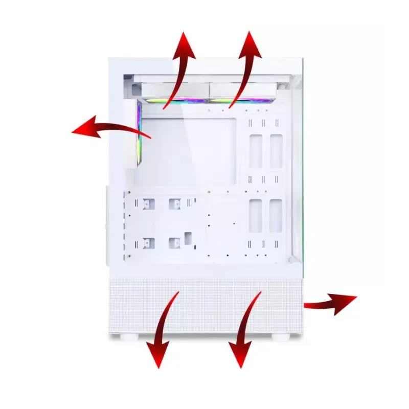 BOÎTIER PC GAMER SPIRIT OF GAMER SPECTRA ARTIC ARGB - BLANC