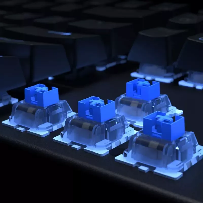 CLAVIER MECANIQUE RETROECLAIRE AUKEY KM-G6 104 KEYS