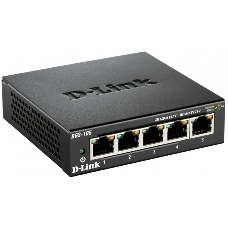 SWITCH D-LINK GIGABIT 5 PORTS 10/100/1000 MBPS