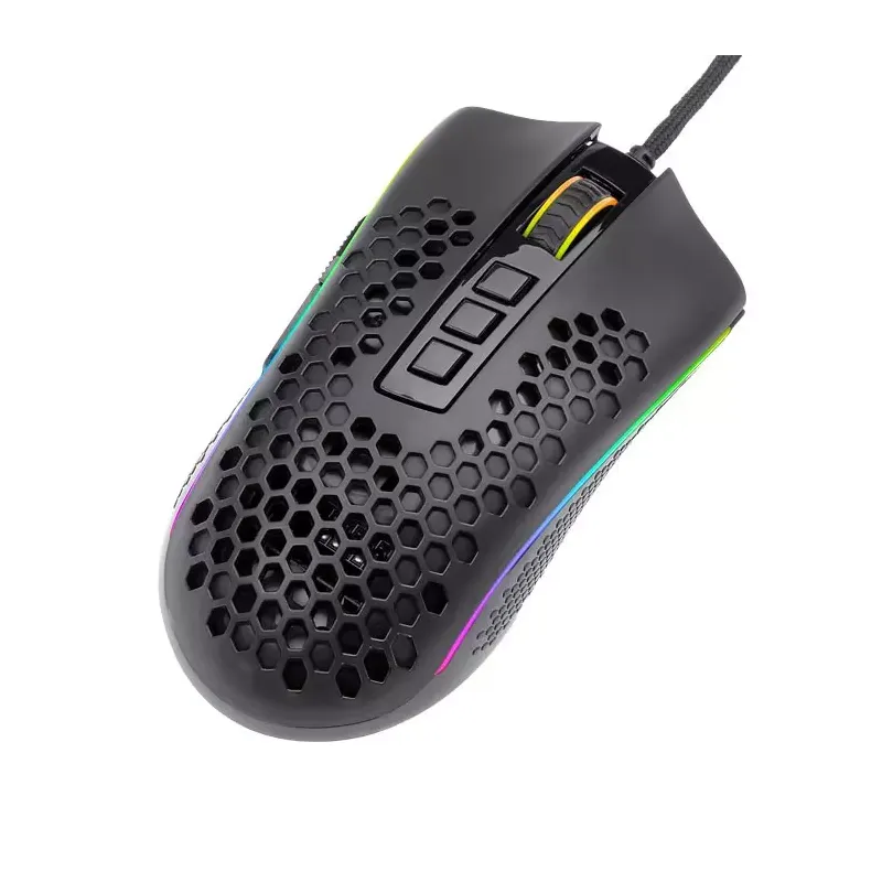 SOURIS GAMER REDRAGON M808 STORM LIGHT WIGHT RGB
