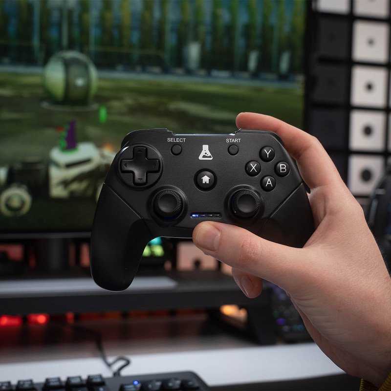 Manette Sans Fil Gaming The G-Lab K-Pad Thorium pour PC / PlayStation 3 / Noir