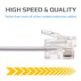 CABLE TELEPHONE FIXE RJ11 3M BLANC