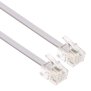 CABLE TELEPHONE FIXE RJ11 3M BLANC