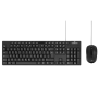 PACK CLAVIER SOURIS - BLUESTORK - MEDIA OFFICE - FILAIRE - AZERTY - COMPATIBLE WINDOWS - NOIR
