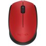 SOURIS SANS FIL LOGITECH M171 / ROUGE