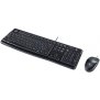 ENSEMBLE CLAVIER SOURIS USB LOGITECH MK120