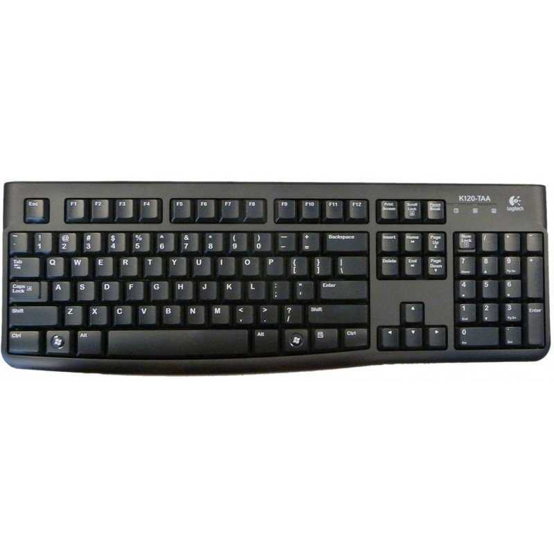 ENSEMBLE CLAVIER SOURIS USB LOGITECH MK120