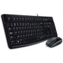 ENSEMBLE CLAVIER SOURIS USB LOGITECH MK120