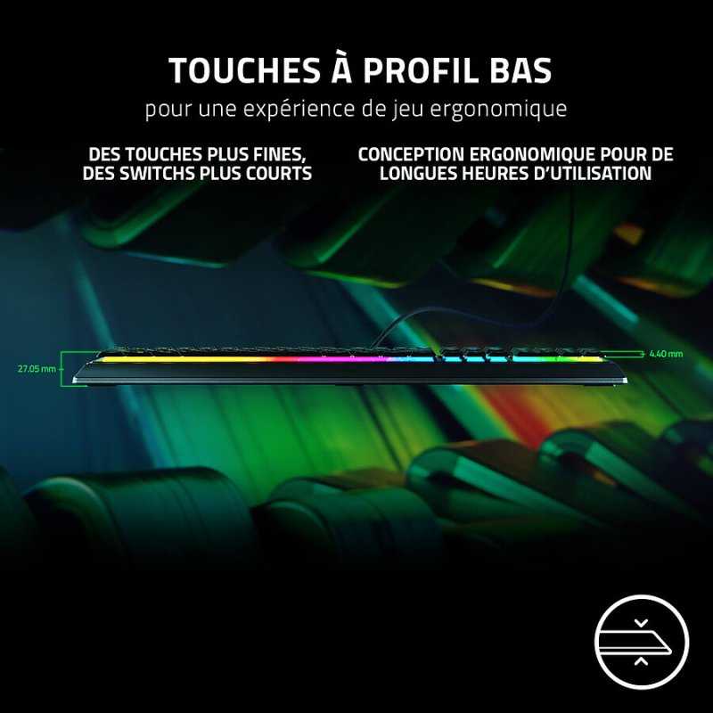 RAZER ORNATA V3 GAMING KEYBOARD - FRENCH LAYOUT