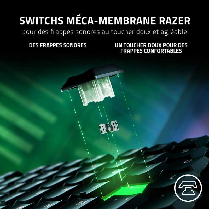 RAZER ORNATA V3 GAMING KEYBOARD - FRENCH LAYOUT