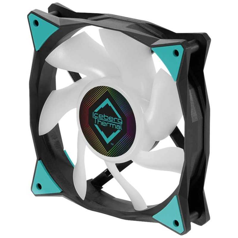 ICEBERG THERMAL ICEGALE ARGB VENTILATEUR POUR PC NOIR