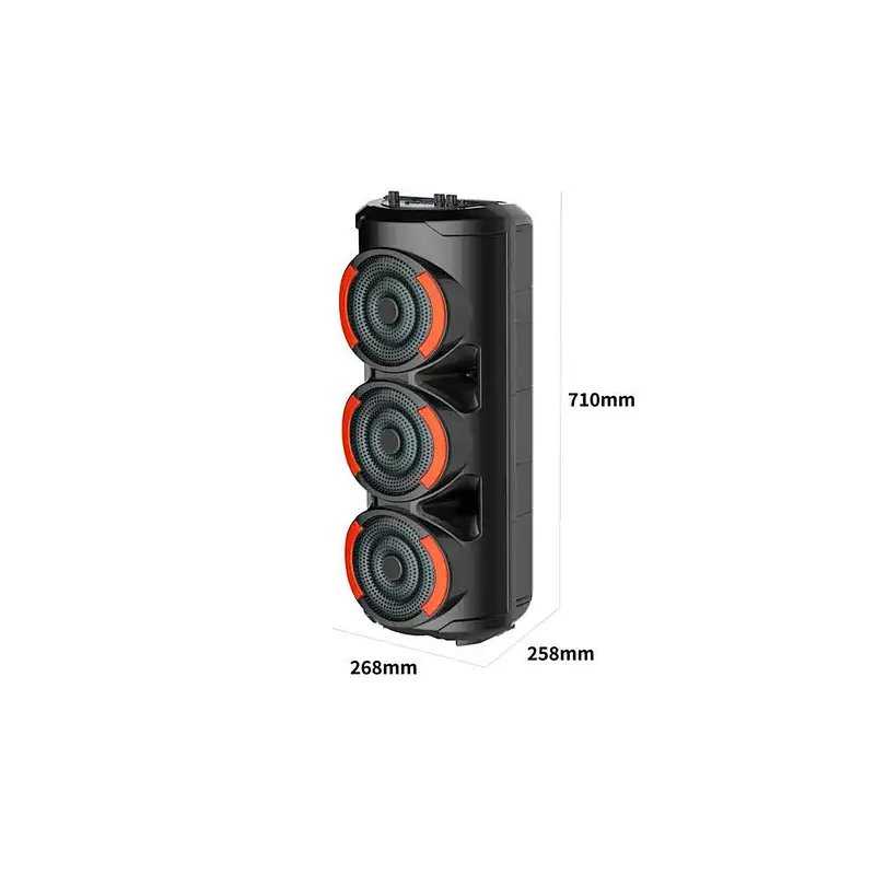 HAUT PARLEUR BLUETOOTH ZQS-3601 AVEC MICROPHONE NOIR