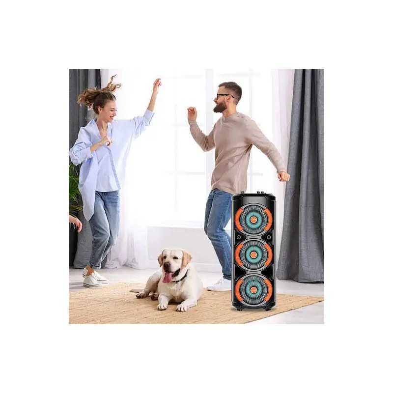 HAUT PARLEUR BLUETOOTH ZQS-3601 AVEC MICROPHONE NOIR