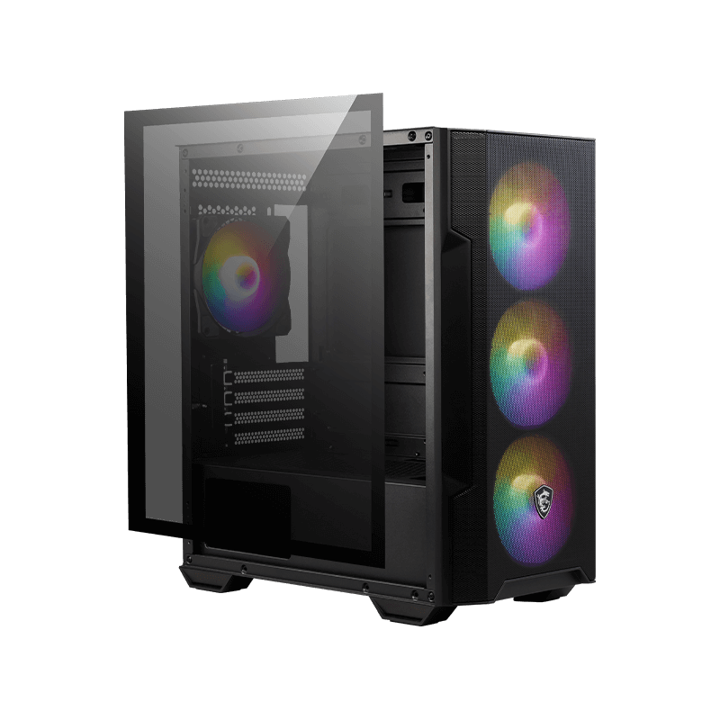 BOITIER GAMER MSI MAG FORGE M100R - NOIR