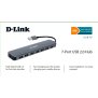 HUB USB D-LINK 7 PORT DUB-H7 AVEC ALIMENTATION EXTERNE