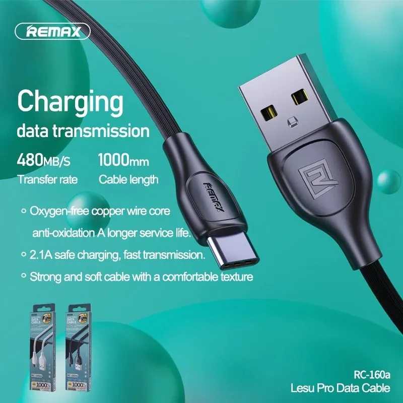 CABLE CHARGEUR TYPE C REMAX RC-160A