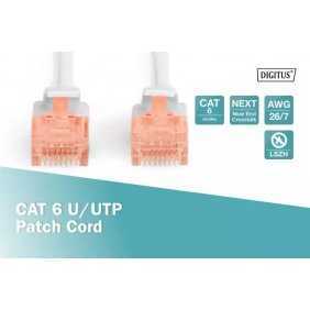 CABLE RESEAU UTP CAT6 DIGITUS DK-1617-200 20M