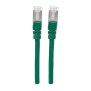 CABLE RESEAU INTELLINET CAT6A S/FTP RJ45 1M - VERT