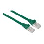 CABLE RESEAU INTELLINET CAT6A S/FTP RJ45 1M - VERT
