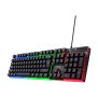 CLAVIER GAMER FILAIRE TRUST GXT 835 AZOR - NOIR