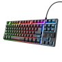 CLAVIER GAMING TRUST GXT 833 THADO TKL - NOIR