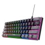 MINI CLAVIER GAMER FILAIRE MECANIQUE TRUST ACIRA GXT867 - NOIR