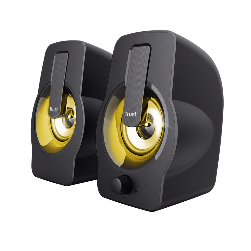 HAUT PARLEUR FILAIRE TRUST GEMI RGB / NOIR