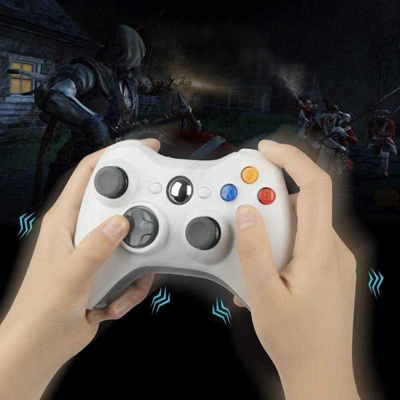 Manette Sans Fil compatible avec Xbox 360 PS3 PC et Android