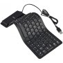 CLAVIER FLEXIBLE EN SILICONE USB - NOIR