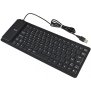 CLAVIER FLEXIBLE EN SILICONE USB - NOIR