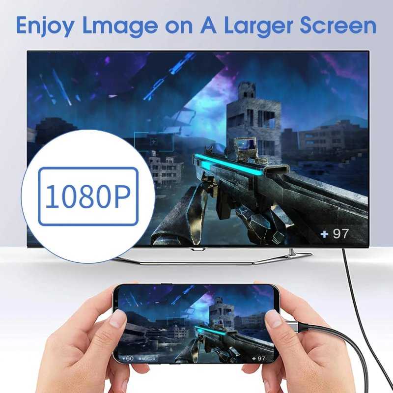 CABLE ADAPTATEUR USB-C VERS HDMI 4K*2K - 2 METRES