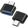 Adaptateur OTG USB Type C Vers USB - NOIR