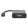 ADAPTATEUR MANHATTAN 4K USB-C VERS HDMI NOIR